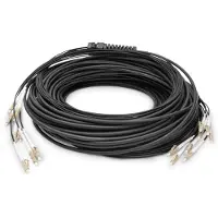 Digitus breakout cable - 30 m - black - Sort - 30 meter