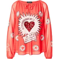 Grace Shirts rød / vinrød / hvid