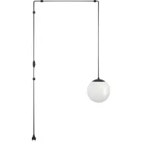 Eglo RONDO 3 PENDEL E27 SORT/OPAL