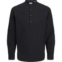 Jack & Jones Summer Half Placket Skjorte Med Lange ærmer