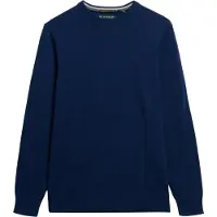 Superdry Superdrytil mænd. M6110691A Essentials-sweater marineblå (3XL), Casual, Bomuld