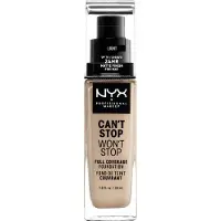 Nyx Can't Stop Won't Stop 24-Hour Foundation Flydende foundation 30 ml Nr. 05 - Light