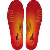 Sidas 3feet Eco Winter Mid, indlægssål, rød