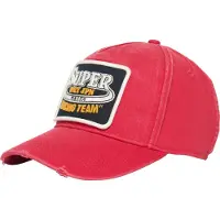 Superdry Superdryunisex. W9010177A Grafisk truckerkasket rød (OSFA), Casual, Bomuld