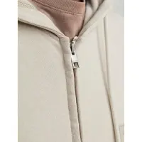 Jack & Jones Faded Plus Size Sweatshirt Med Lynlås