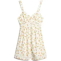 Superdry Lace Trim ærmeløs Kort Kjole