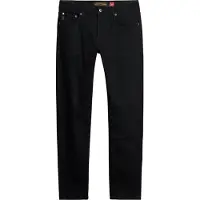 Superdry Superdrytil mænd. M7010888A Sorte skinny jeans (34/34), Casual, Bomuld, Denim, Økologisk bomuld, Bæredygtig