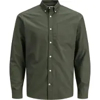 Jack & Jones Skjorte 'JJEOxford' khaki