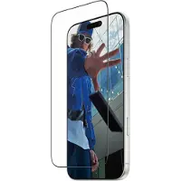 PanzerGlass - Skærmbeskytter for mobiltelefon - ultra-bred pasform med FASTFIT IN-A-BOX - glas - rammefarve sort - for Apple iPhone 17 Pro Max
