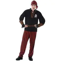 My Other Me Fun Company Piratkostume Med Bandana