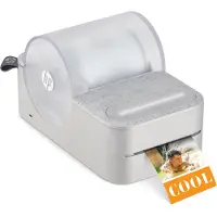 HP Sprocket Panorama Instant Portable Color Label & Photo Printer, ZINK (Zero-Ink), 313,58 x 313,58 dpi, 3,3 mm/sek., Farve, Kabel & trådløs, Grå