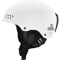 K2 - Skihjelme herre - Phase Pro White til Unisex - Størrelse 51-55 cm - Hvid