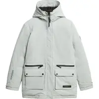 Superdry Superdrytil kvinder. W5011732A Quiltet city-parka grå (M), Casual, Syntetisk