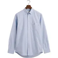 Gant Ganttil mænd. 3000200 Regular Fit Oxford-skjorte blå (S), Casual, Bomuld, Klassisk, Lange ærmer