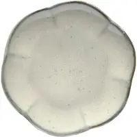 Serax Inku riflet tallerken M Ø13,9 cm White