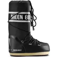 Moon Boot - Afterski - Nylon Noir til UnisexUld - Størrelse 23-26 - Sort