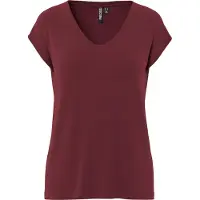 Pieces Shirts 'PCKamala' vinrød