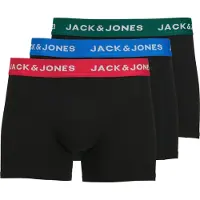 Jack & Jones Boksershorts 'JACJOE' blå / mørkegrøn / hindbær / sort