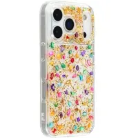 Mtp Products iPhone 17 Pro Jaucase Naturstens Epoxy Cover - Guld