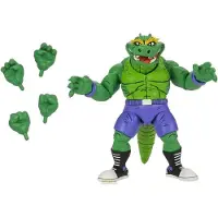 NECA Teenage Mutant Ninja Turtles Archie Comics Stump Wrestling Leatherhead Actionfigur 18 Cm