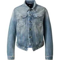 G-Star Pitched Hem Slim Jacket - Light blue - Women