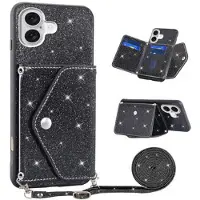 Mtp Products iPhone 17 Stardust Cover med Kortholder - Sort