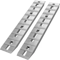 Vevor 60\'\' X 12\'\' Aluminium Trailer Ramper 6000LBS Total Beavertail Krog End 1 Par 2 Ramper