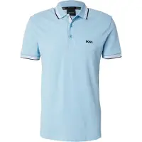 BOSS Bluser & t-shirts 'Paddy' marin / lyseblå / hvid