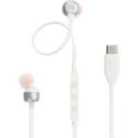 JBL Tune 310C Pure Bass USB-C In-Ear-hovedtelefoner - Hvid