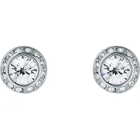 Ted Baker London Soletia Solitaire Sparkle Crystal Stud Earrings for Women (Silver/Crystal)