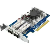 Qnap QXG-25G2SF-E810 - network adapter - PCIe 4.0 x8 - 25 Gigabit SFP28 x 2