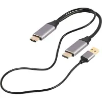 Cablexpert A-hdmim-dpm-01 4k 2 M Hdmi Til Displayport-adapter