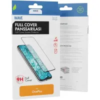 Wave -FC-OP-9-BK, OnePlus, 9, Ridseresistent, Sort, Transparent, 1 stk