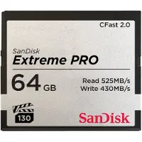 SanDisk Extreme Pro - Flashhukommelseskort - 64 GB - CFast 2.0