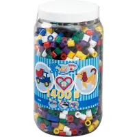 Hama Beads - Maxi - Beads in bucket - 1400 pcs