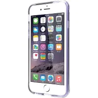 Itskins NANO // DUO Zero Gel 2 in 1 - Bagsidecover til mobiltelefon - Impacthane - gennemsigtig, lyselilla (pakke med 2) - for Apple iPhone 6, 6s, 7,