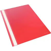 Esselte - Rapportfil - for A4 (210 x 297 mm) - kapacitet: 160 ark - rød