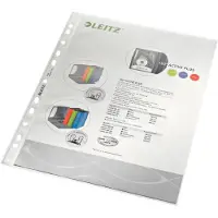 Leitz Standard - Arkbeskytter - for A4 (210 x 297 mm) - klar - for P/N: 10105015, 10105045, 10105075, 10105085, 10105095, 10470001, 10470095, 42020001