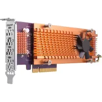 Qnap Qm2-4p-384 Pci-e Udvidelseskort Til X2 M.2