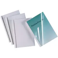 GBC Limindbindingsomslag Standard A4 12 mm hvid Hvid