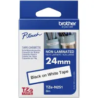 Brother Tze-n251 Ikke Lamineret 24 Mm 8 M