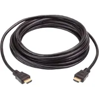 Aten - High Speed - HDMI-kabel med Ethernet - HDMI han til HDMI han - 20 m - afskærmet - sort - 4K support - for VM5404, VM5808 VanCryst VM0808, VM1600, VM3200, VM5404, VM6404, VM6809, VS0801
