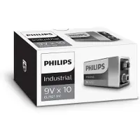 Philips batteri industrial alkaline 9V 10-pak - 2079238
