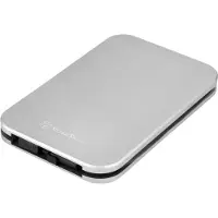 Silverstone Mammoth Series MMS02 - Lagringspakning - 2.5 - SATA 6Gb/s - USB 3.1 (Gen 2) - brunsort