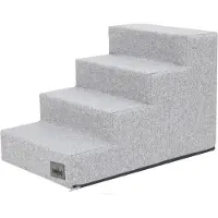 HOBBYDOG LARGE STAIRS INARI GRAY 40CM HIGH