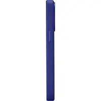 ICarer Litchi Premium iPhone 14 Pro læderetui magnetisk med MagSafe mørkeblå (WMI14220710-DB)