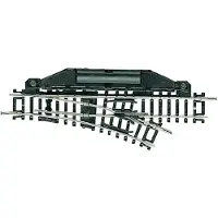 Fleischmann 22251 N skinne (uden ballast) Spor, elektrisk, Højre 104.2 mm 24 ° 194.6 mm