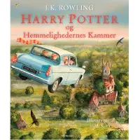 Gyldendal Harry Potter 2 - Harry Potter og Hemmelighedernes Kammer - illustreret | J. K. Rowling