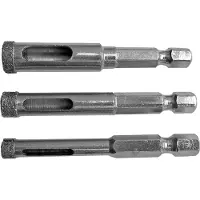 Norton Clipper kronboring/kernebor CLASSIC VB, 3-pak 6/8/10 mm