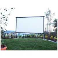 Elite Screens Yard Master 2 Series OMS120H2 - Projektor skærm med ben - 120 (305 cm) - 16:9 - CineWhite - sølv